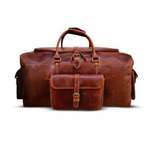 Premium Leather Duffle Bag