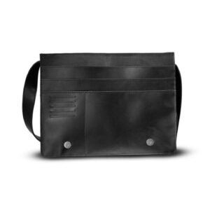 Elegant Leather Crossbody Satchel