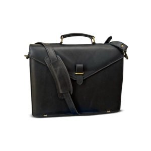 Executive Flap Leather Briefcase